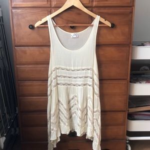 Free People sheer chemise slip